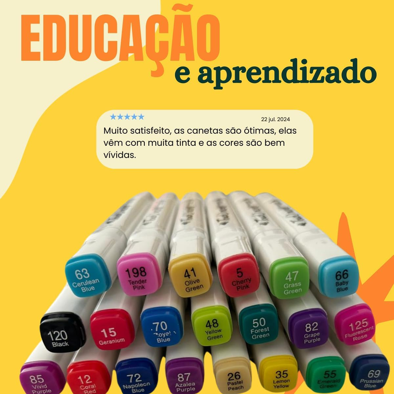 Acessórios e apoio de canetas